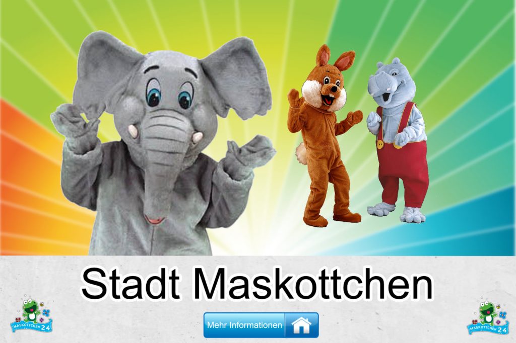 Stadt Kostüme Maskottchen Herstellung Firma günstig kaufen