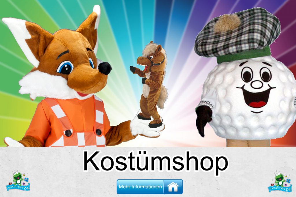 Kostümshop Maskottchen Promotion