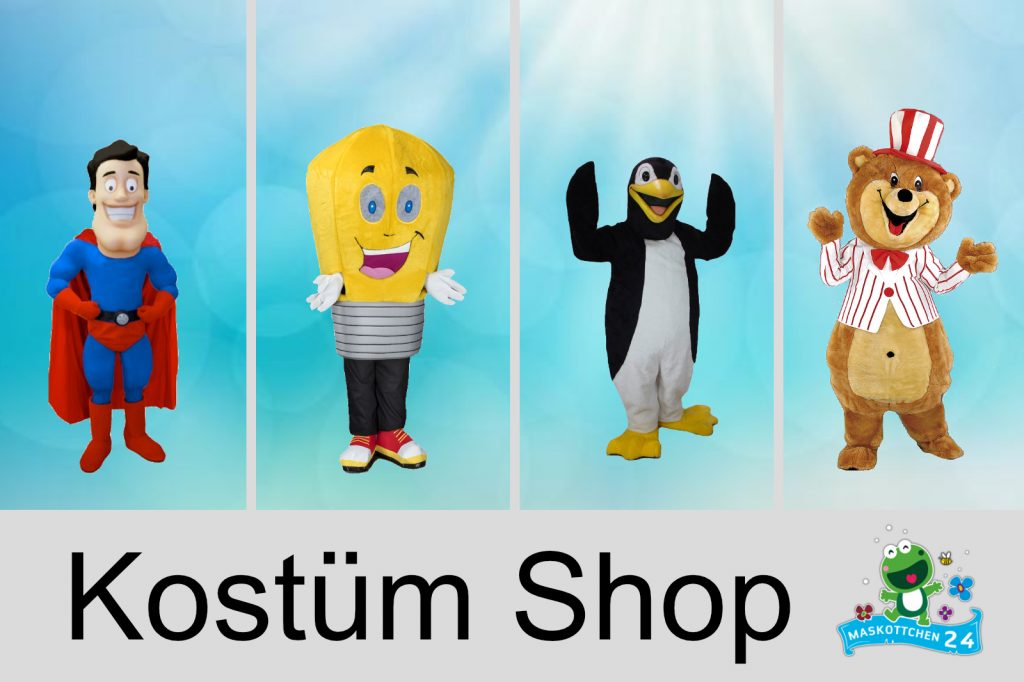 Kostüm Shop Maskottchen Promotion