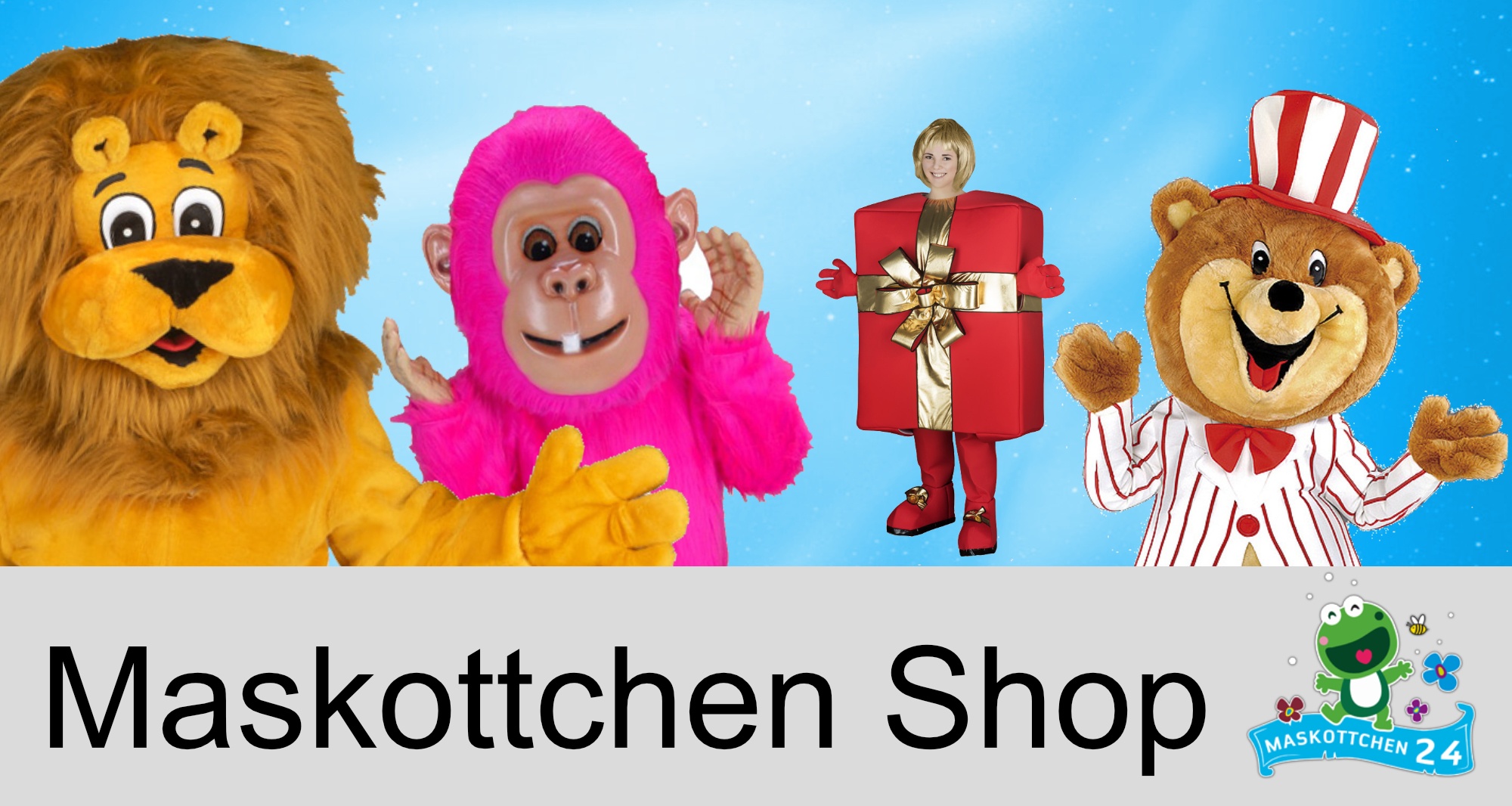 Maskottchen Shop Kostüme günstig kaufen