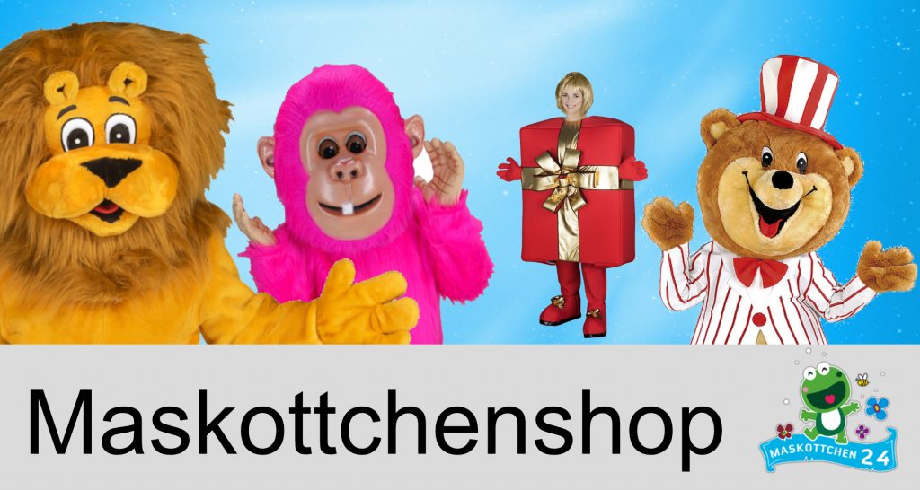 Shopmaskottchen Kostüme