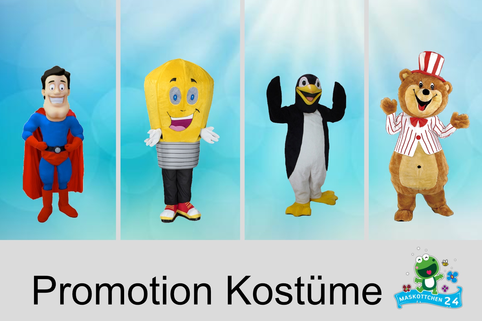 Promotion Kostüm Produktion Maskottchen