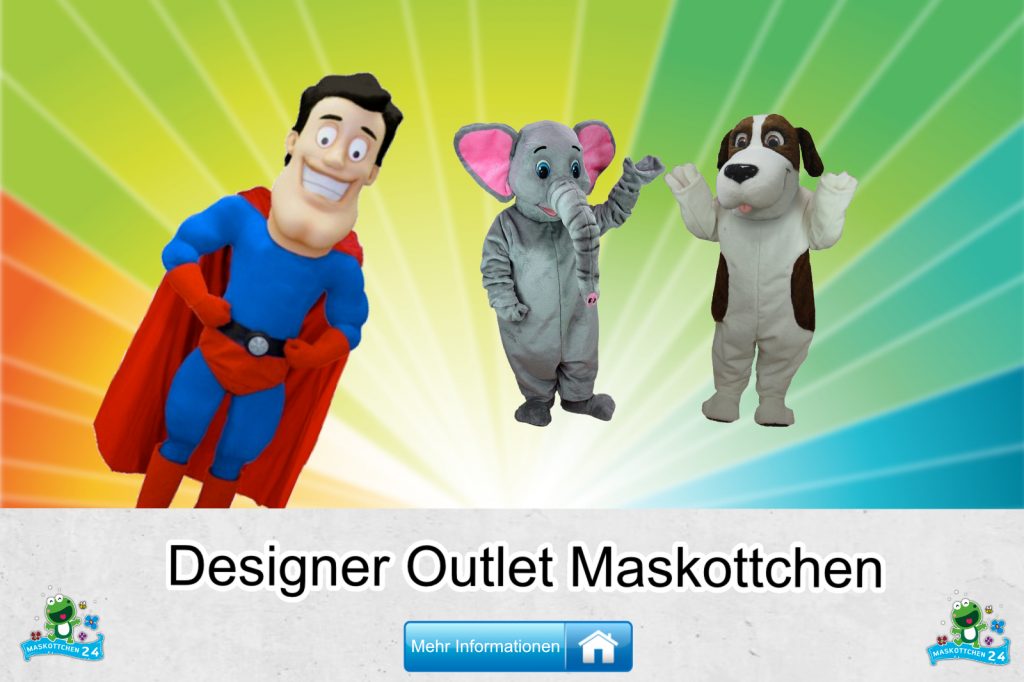 Designer Outlet Kostüme Maskottchen Karneval Produktion Firma Bau