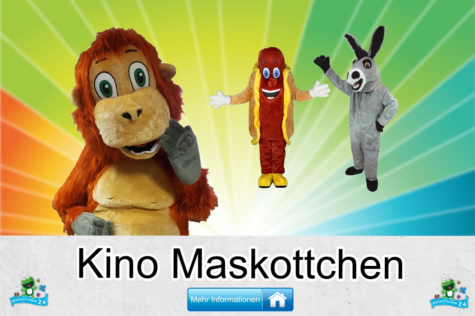 Kino Kostüme Maskottchen Karneval Produktion Firma Bau