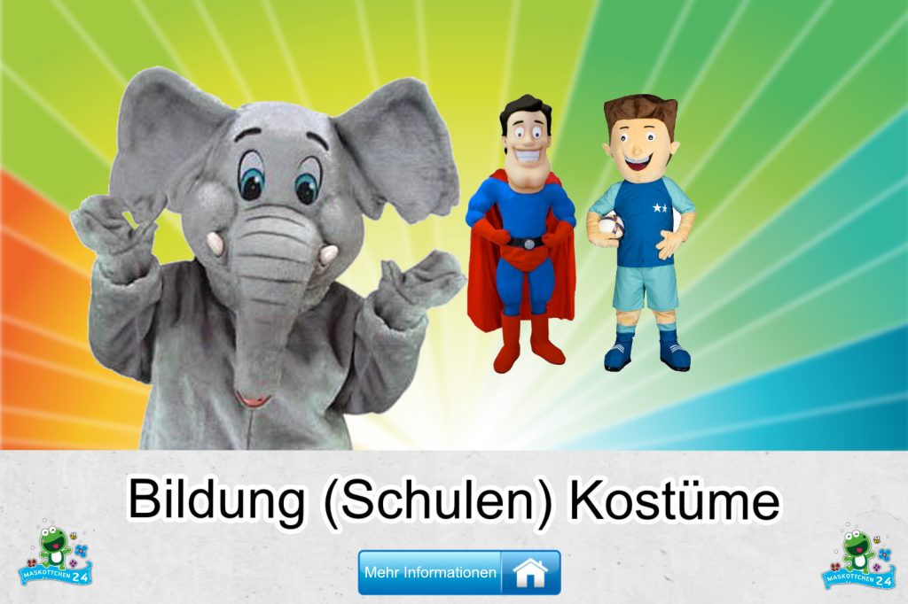 Bildung Schul Kostüme Maskottchen Karneval Produktion Firma Bau