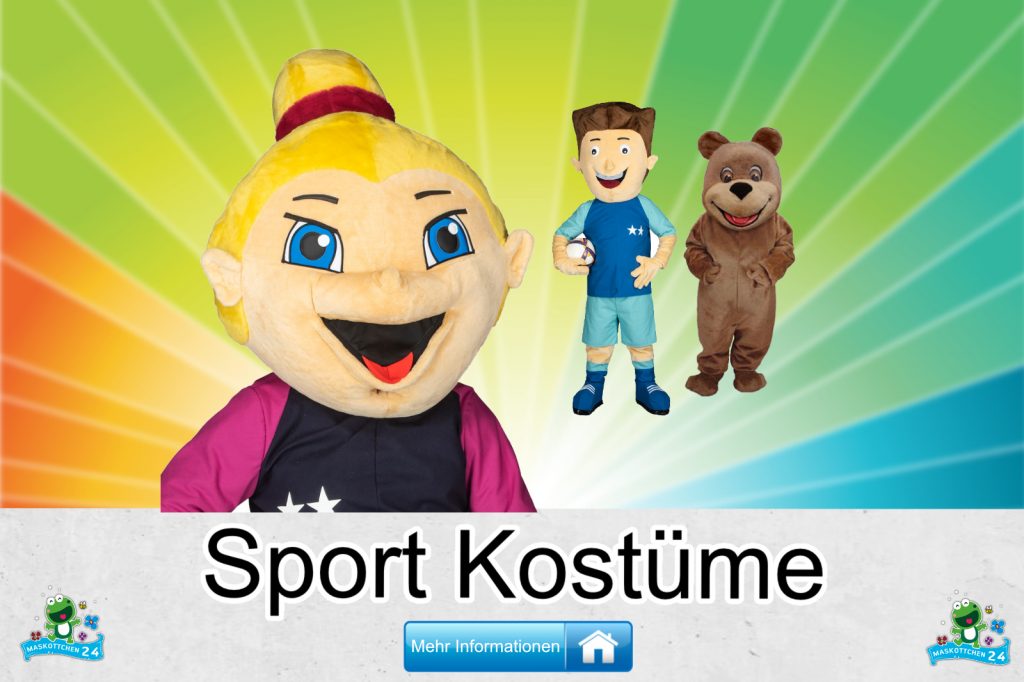 Sport Kostüme Maskottchen Karneval Produktion Firma Bau