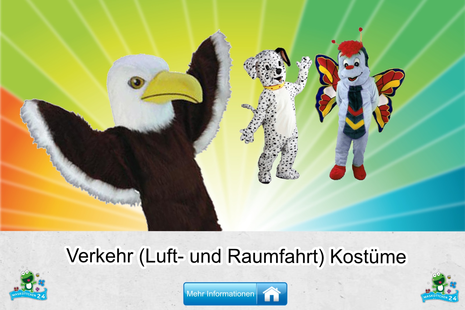 Verkehr Luftfahrt Raumfahrt Kostüme Maskottchen Karneval Produktion Firma Bau