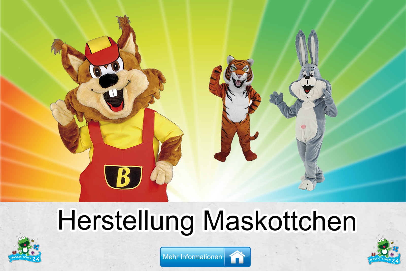 Herstellung-Kostueme-Maskottchen-Karneval-Produktion-Firma-Bau