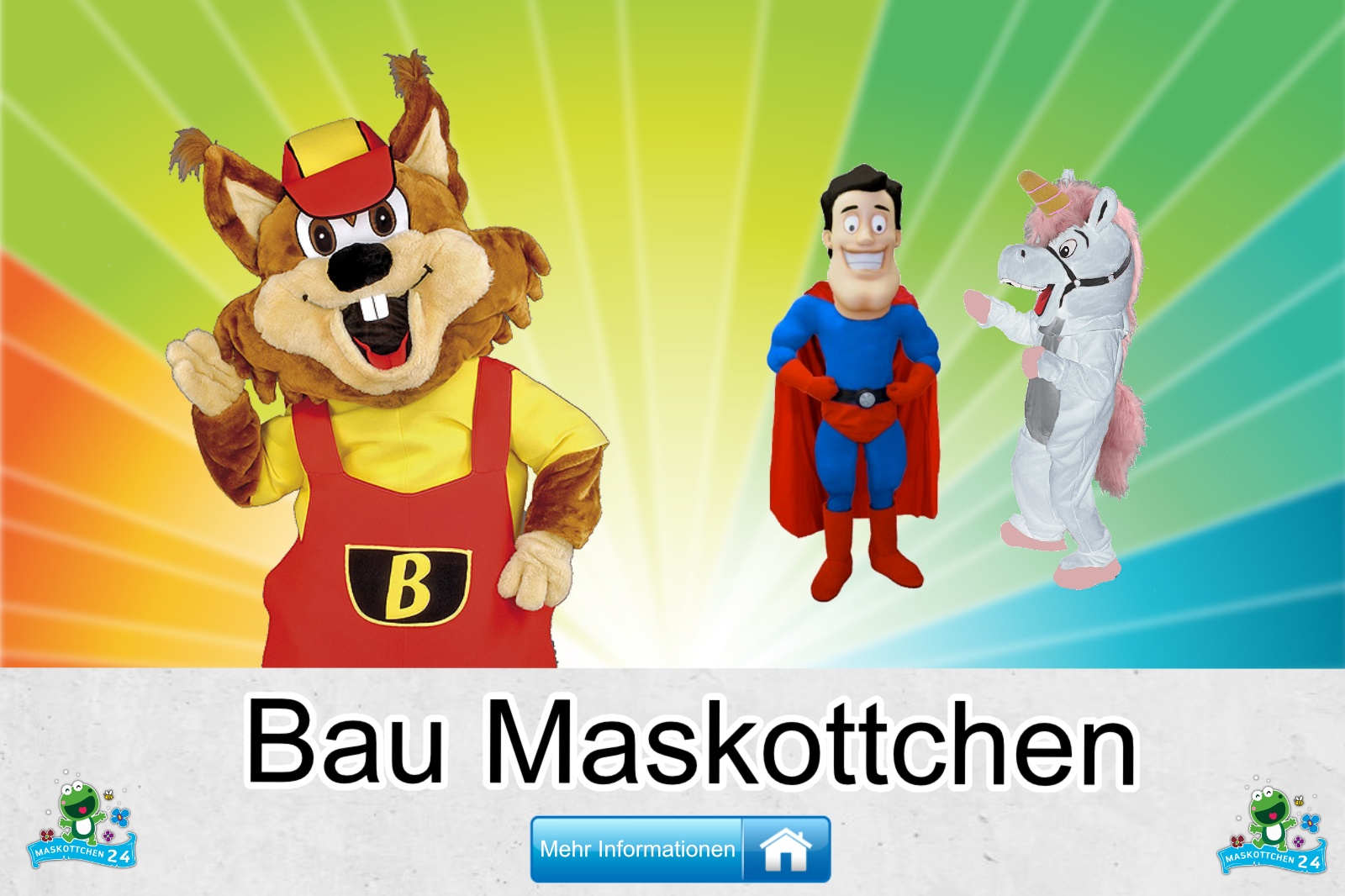 Bau-Kostueme-Maskottchen-Karneval-Produktion-Firma