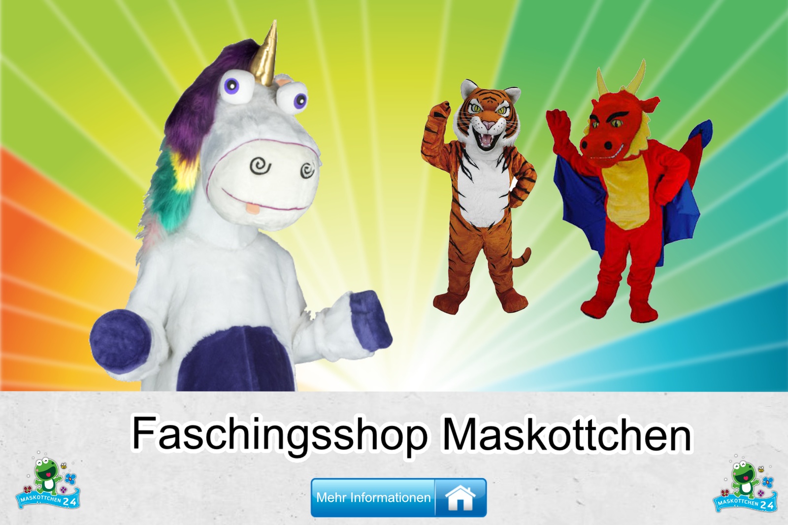 Faschingsshop-Kostueme-Maskottchen-Karneval-Produktion-Firma-Bau