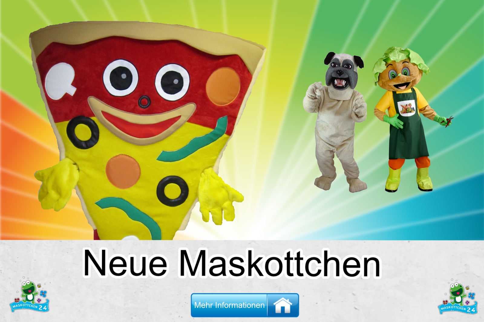 Neue-Kostueme-Maskottchen-Karneval-Produktion-Firma-Bau