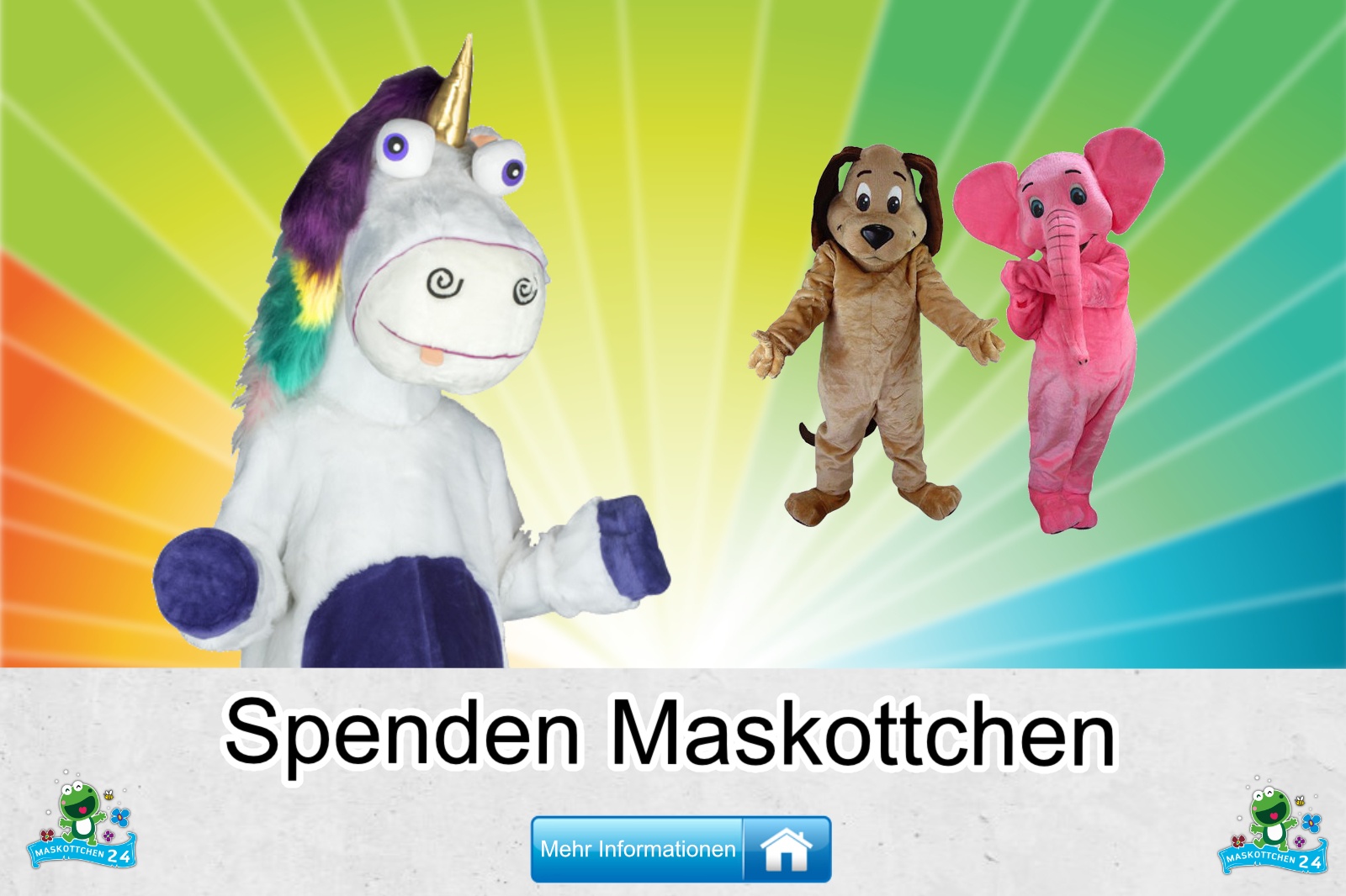 Spenden-Kostueme-Maskottchen-Karneval-Produktion-Firma-Bau