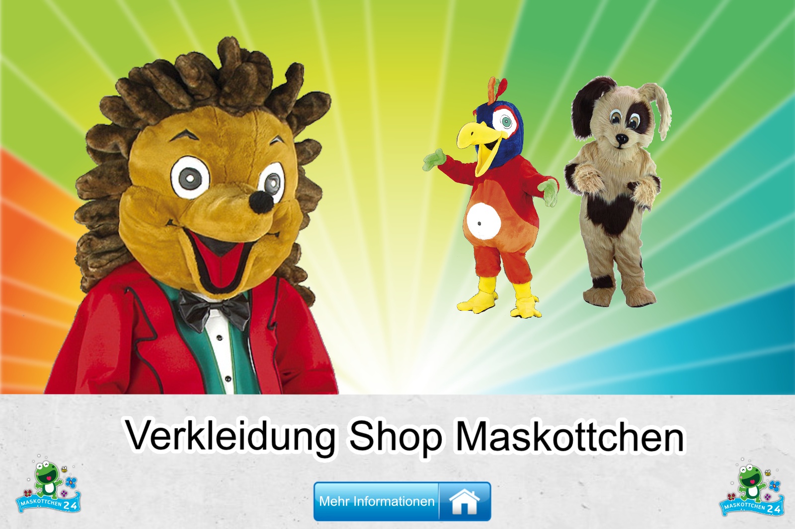 Verkleidung-Shop-Kostueme-Maskottchen-Karneval-Produktion-Firma-Bau