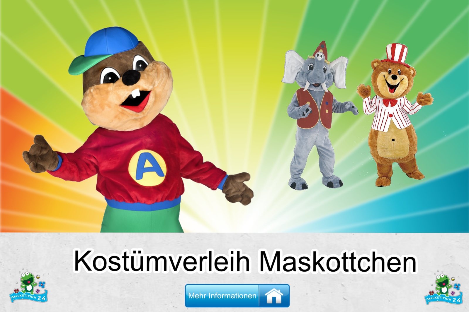 Kostuemverleih-Kostueme-Maskottchen-Karneval-Produktion-Firma-Bau