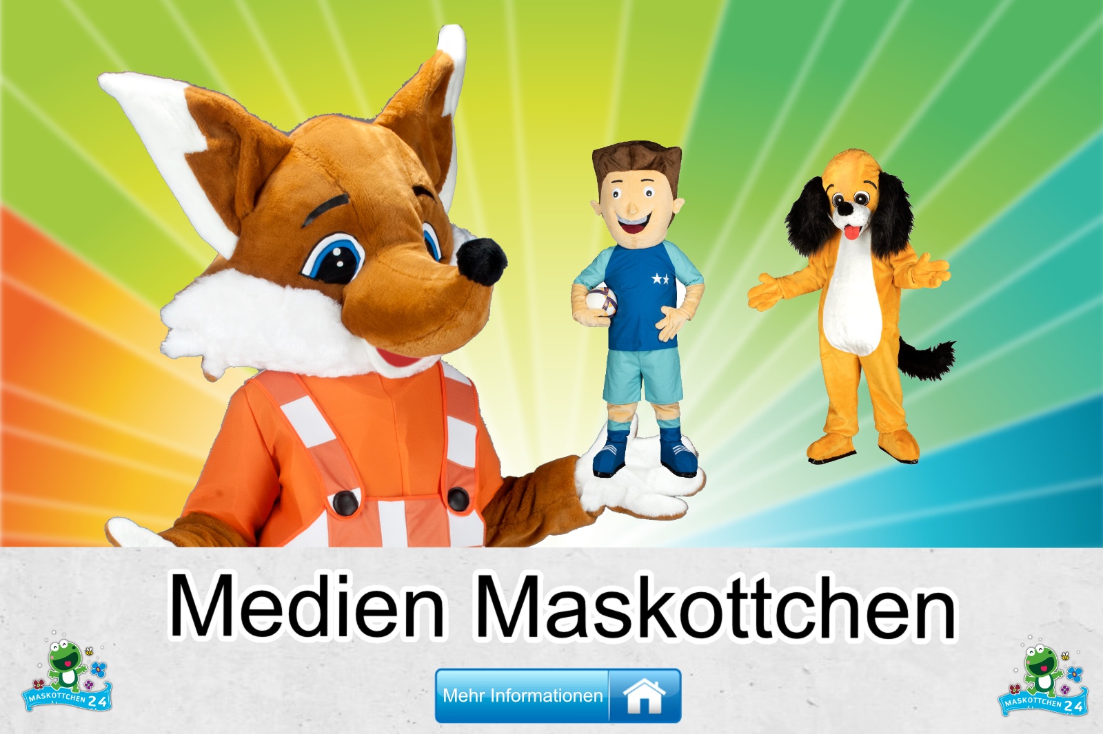 Medien-Kostueme-Maskottchen-Karneval-Produktion-Firma-Bau