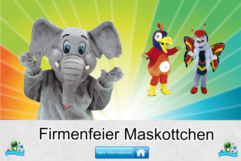 Firmenfeier-Kostueme-Maskottchen-Karneval-Produktion-Firma-Bau