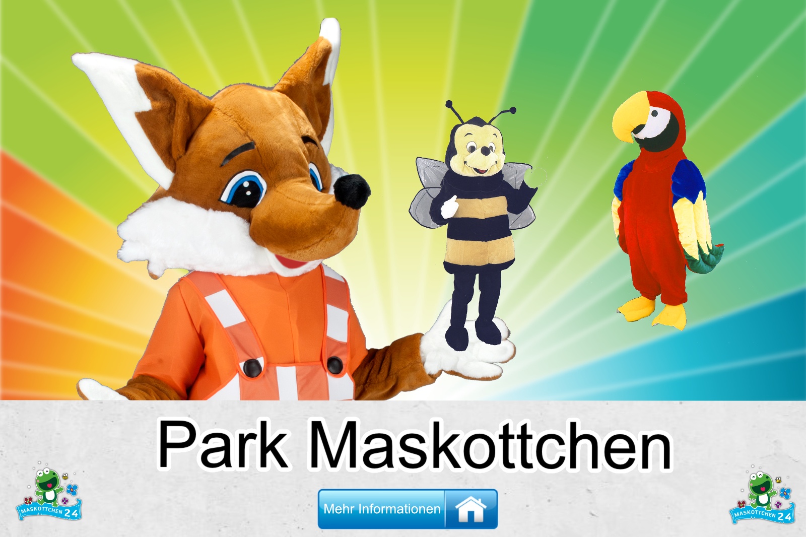 Park-Kostueme-Maskottchen-Karneval-Produktion-Firma-Bau