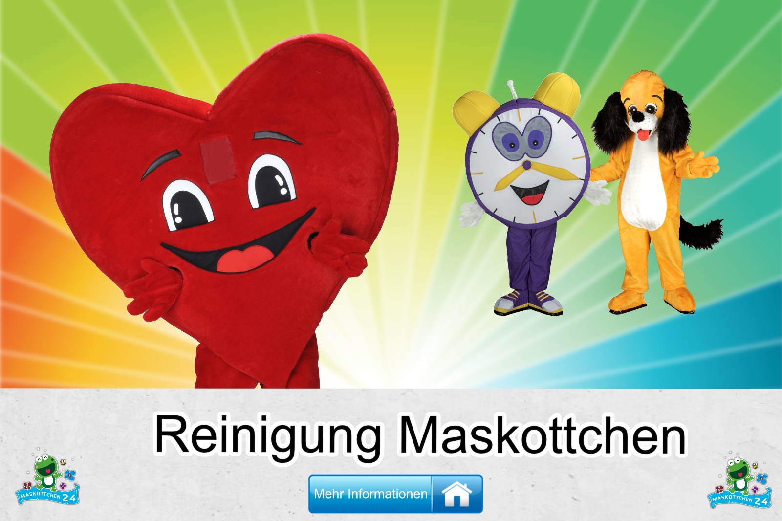 Reinigung-Kostueme-Maskottchen-Karneval-Produktion-Firma-Bau