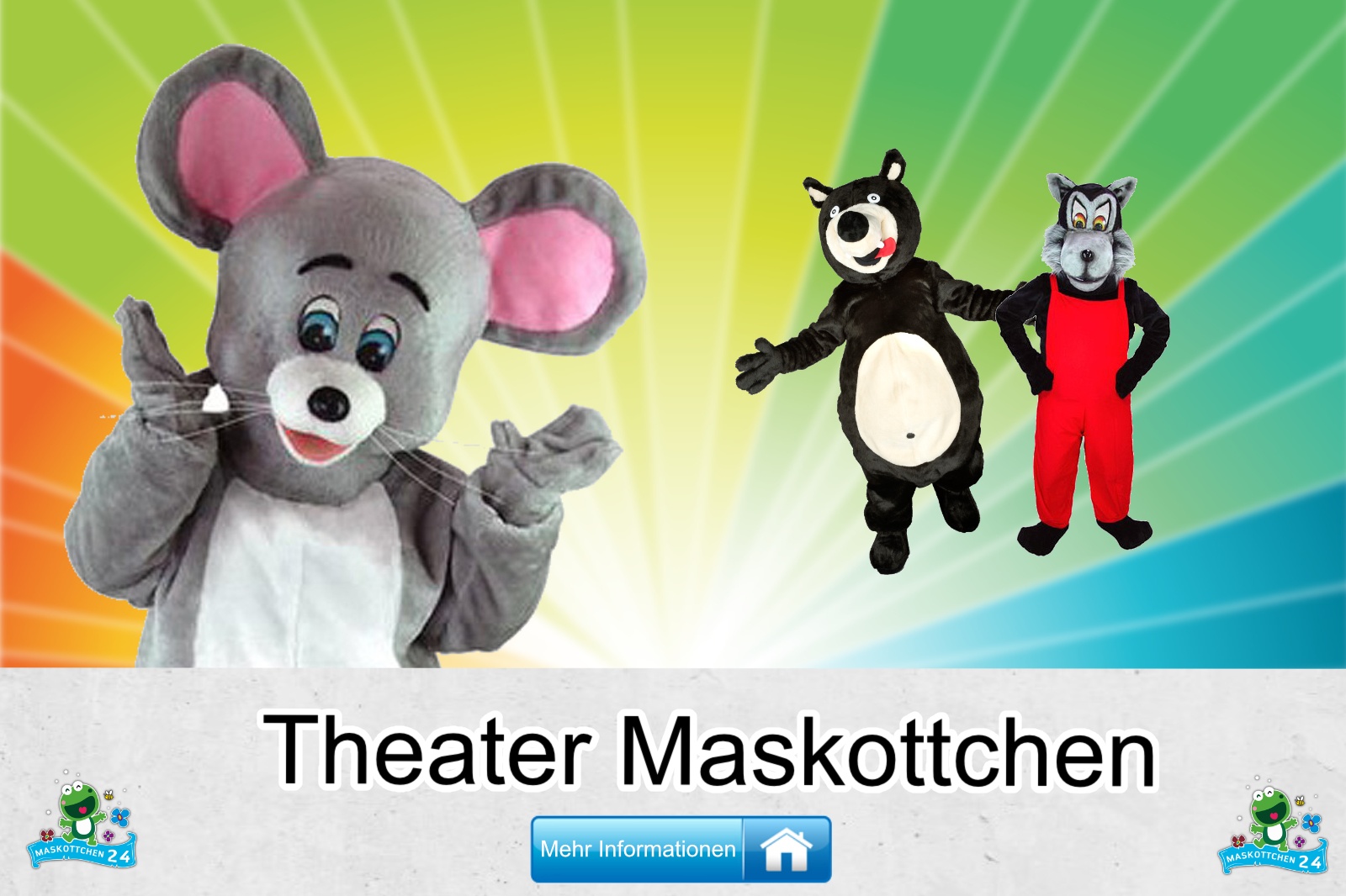 Theater-Kostueme-Maskottchen-Karneval-Produktion-Firma-Bau