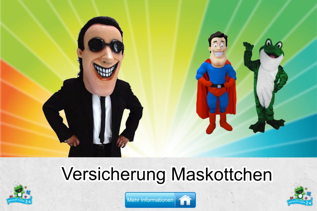 Versicherung-Kostueme-Maskottchen-Karneval-Produktion-Firma-Bau