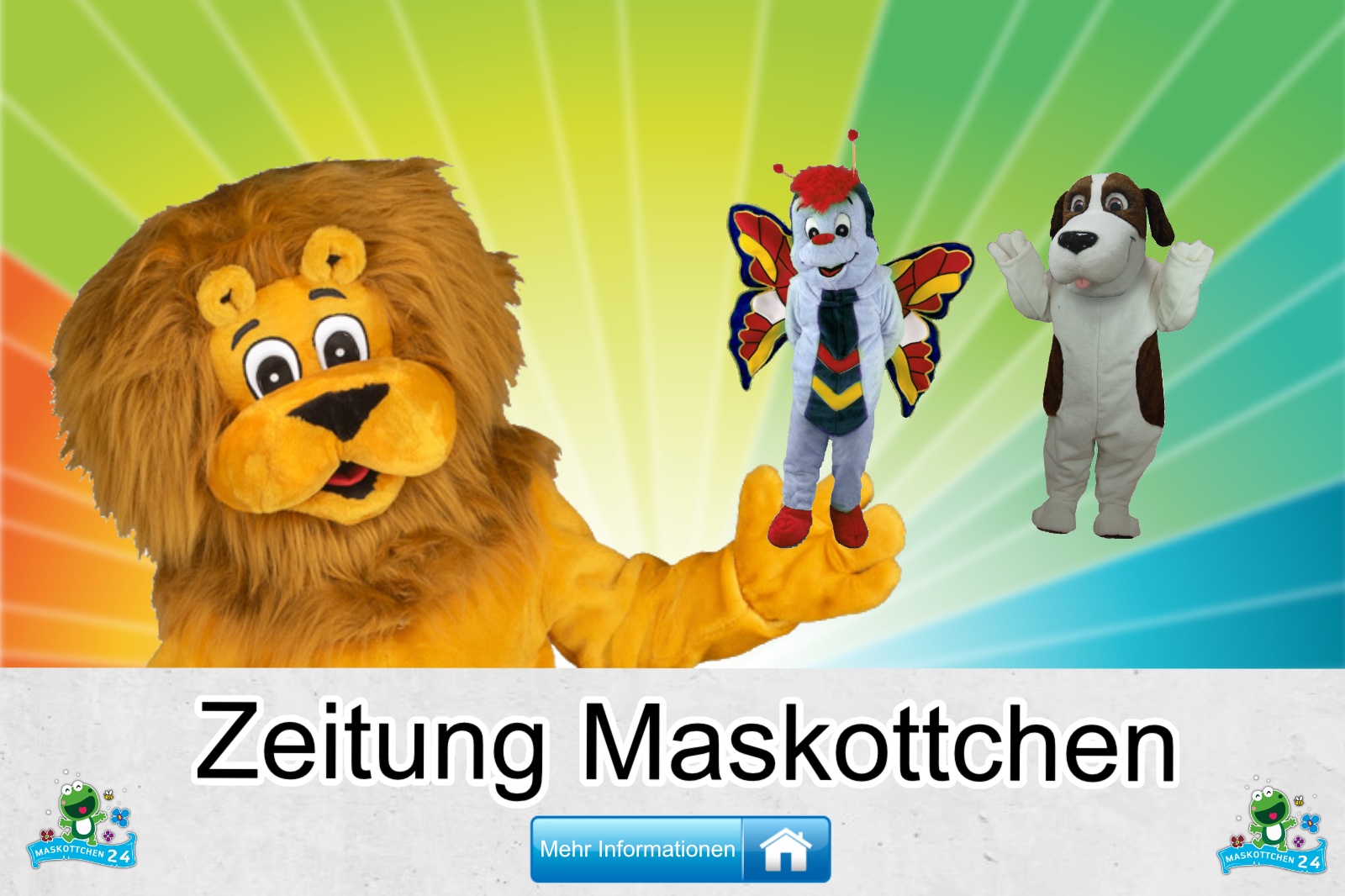 Zeitung-Kostueme-Maskottchen-Karneval-Produktion-Firma-Bau