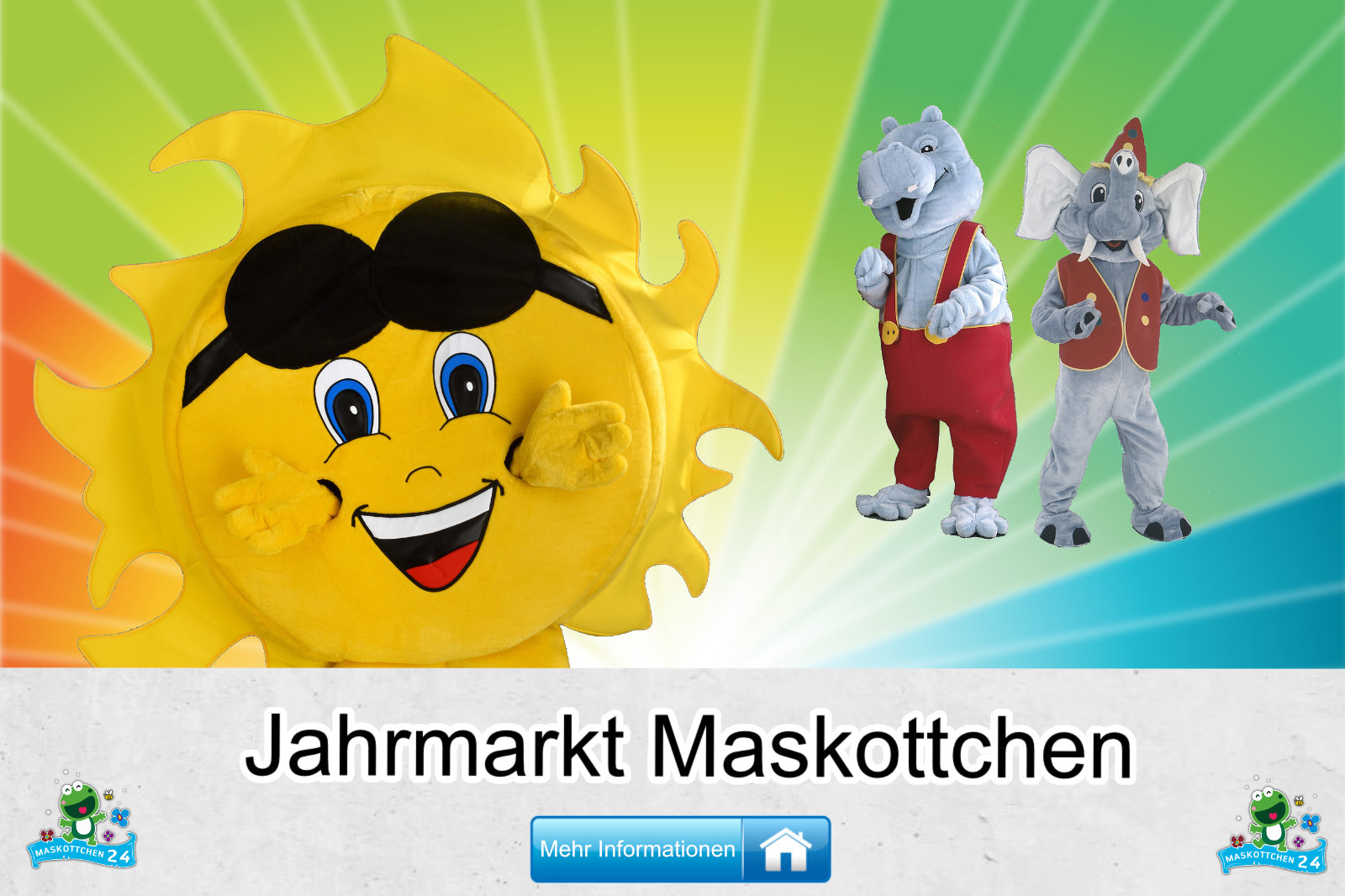 Jahrmarkt-Kostueme-Maskottchen-Karneval-Produktion-Lauffiguren