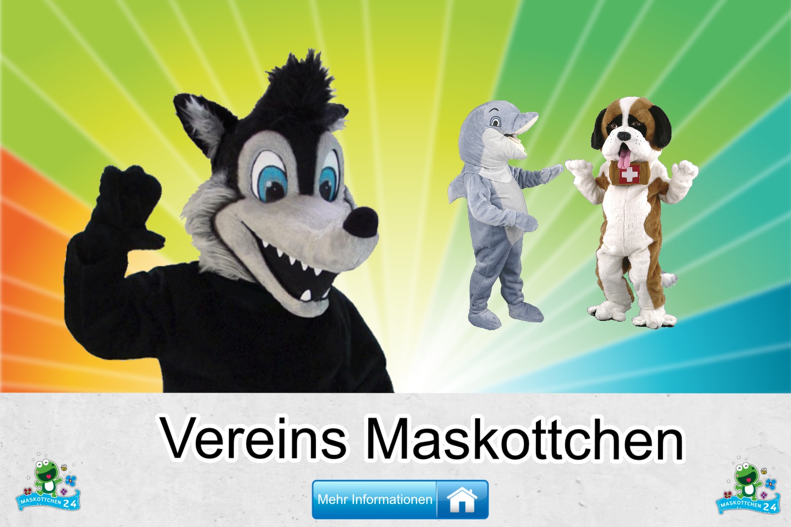 Vereins-Kostueme-Maskottchen-Karneval-Produktion-Lauffiguren