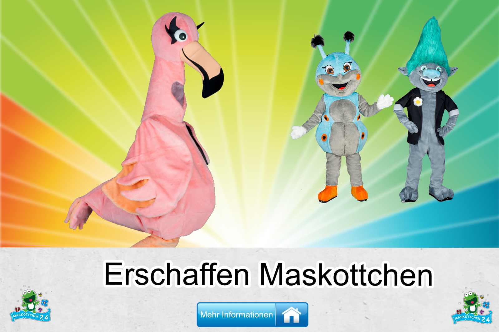 Erschaffen-Kostuem-Maskottchen-Guenstig-Kaufen-Produktion