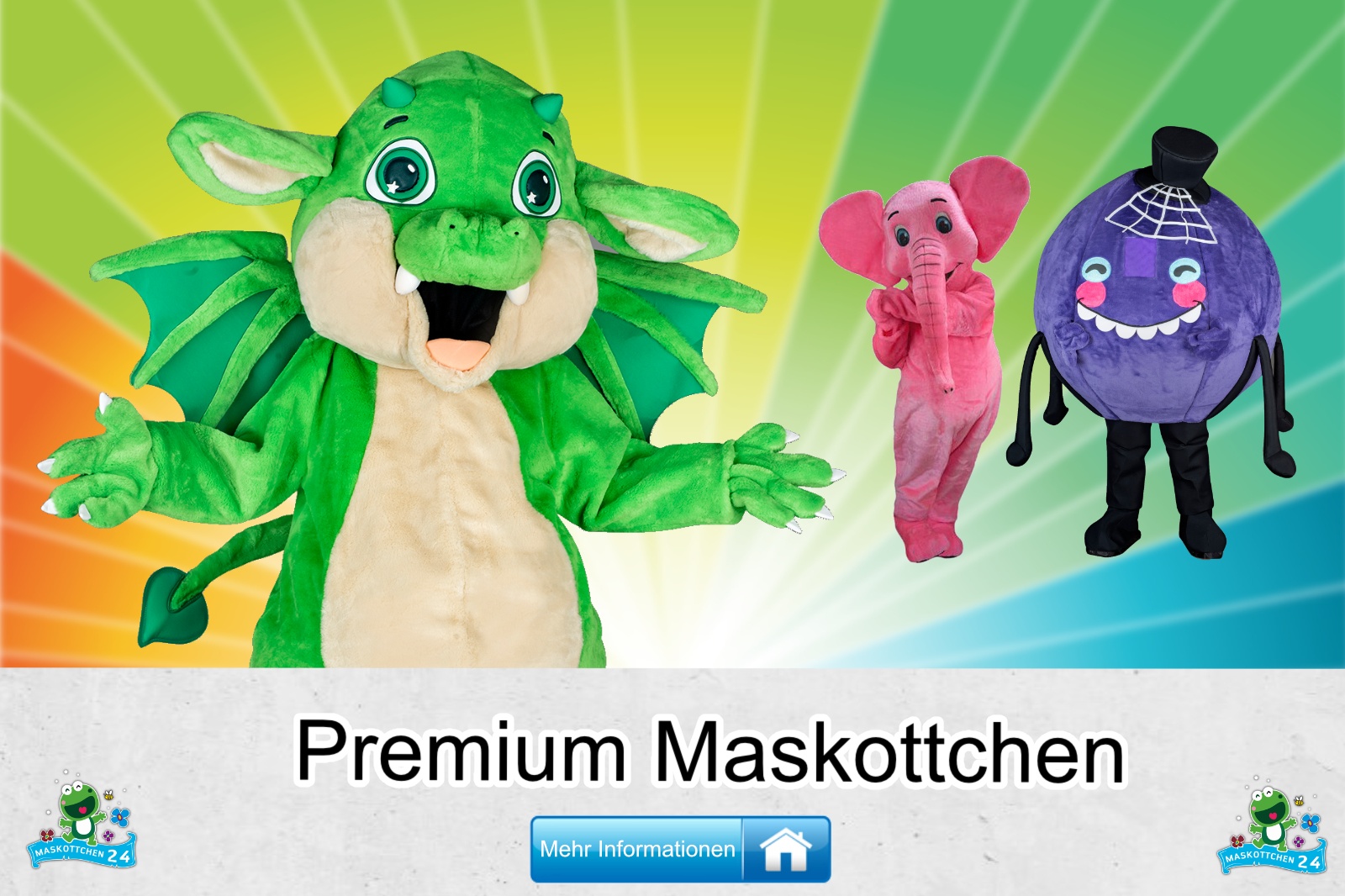 Premium-Kostuem-Maskottchen-Guenstig-Kaufen-Produktion